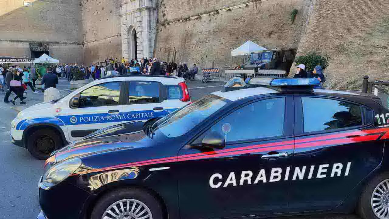 Carabinieri e Polizia Municipale ai Musei Vaticani
