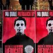 Casapound affigge manifesti di Turetta in giro per Roma