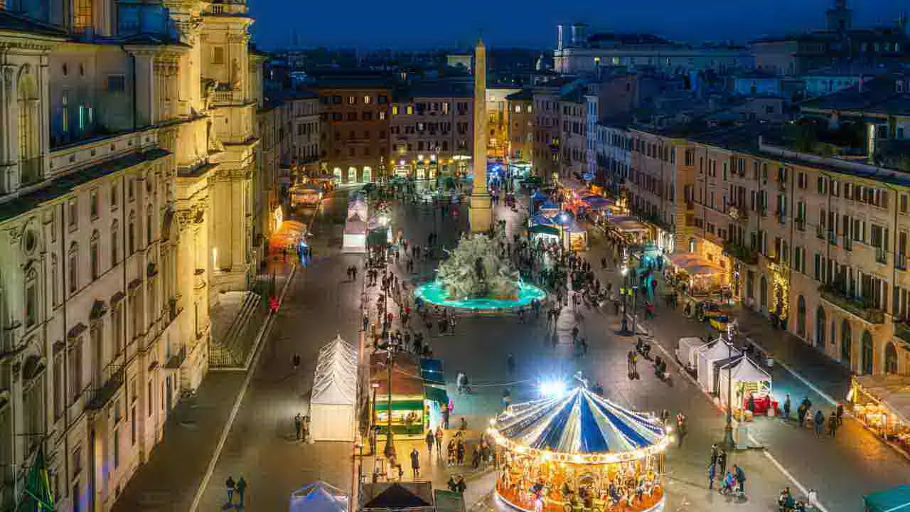 Natale in piazza Navona, Roma