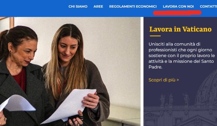 Offerte di lavoro Vaticano