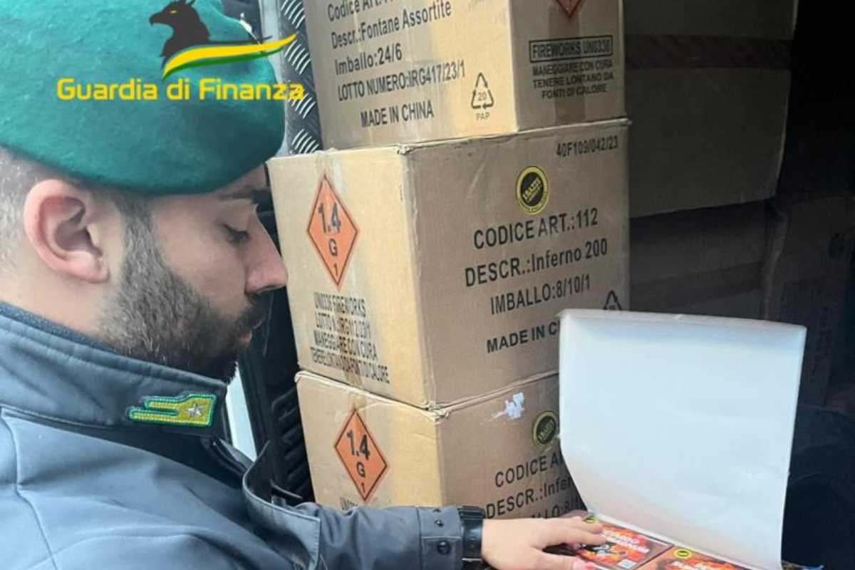 sequestrate 6 tonnellate di botti illegali al Prenestino