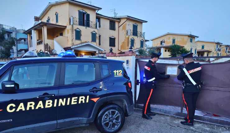 ANZIO - Sequestro preventivo di immobile da parte dei Carabinieri