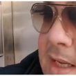 Andrea Fiorini alla stazione di Lido Centro