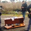 Armadio blindato nella discarica abusiva di Rocca Cencia in VI Municipio