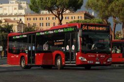 Autobus a Roma nel Centro Storico