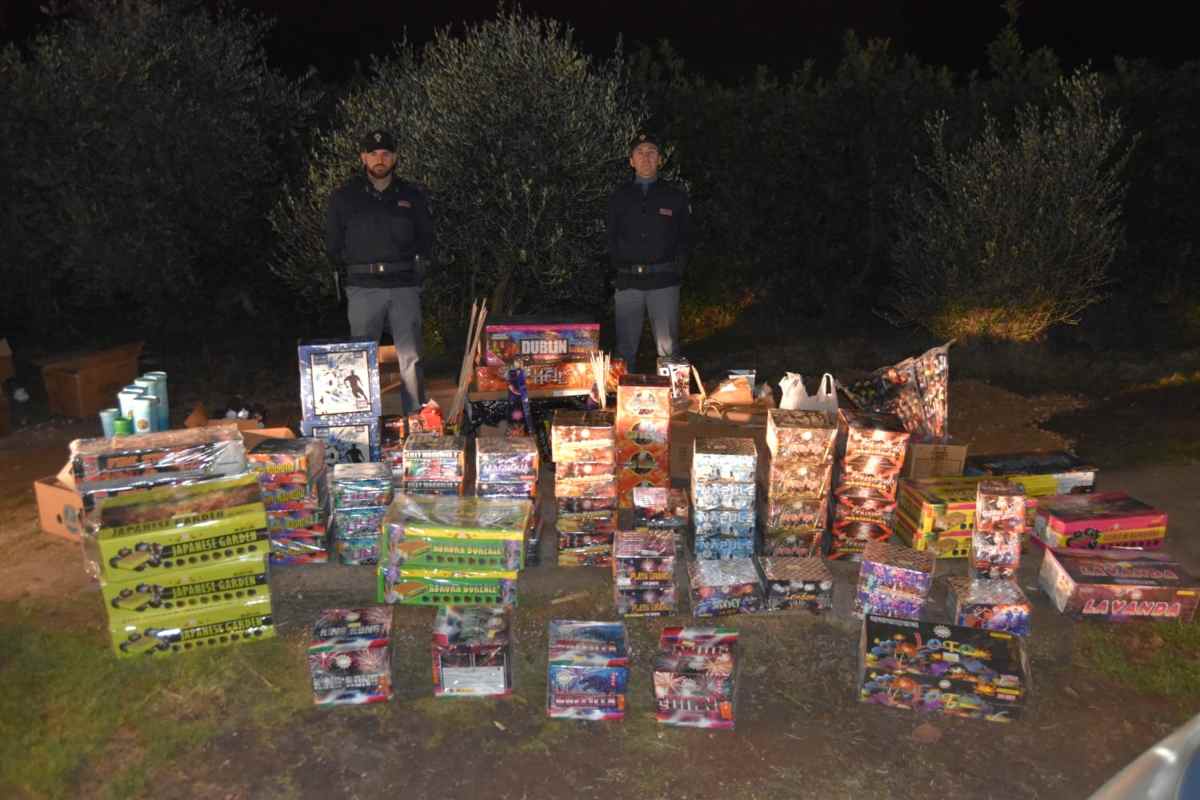 Sequestro botti illegali Palestrina