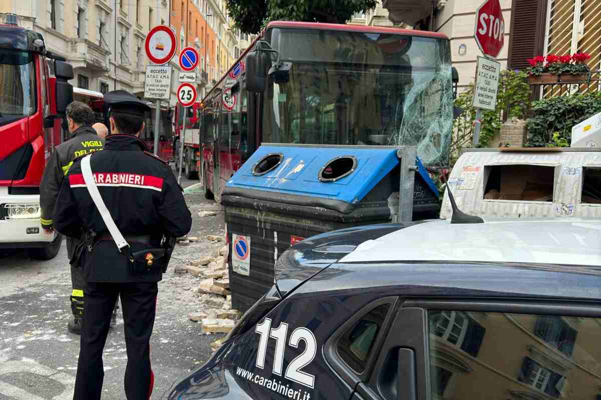 Incidente bus atac Roma