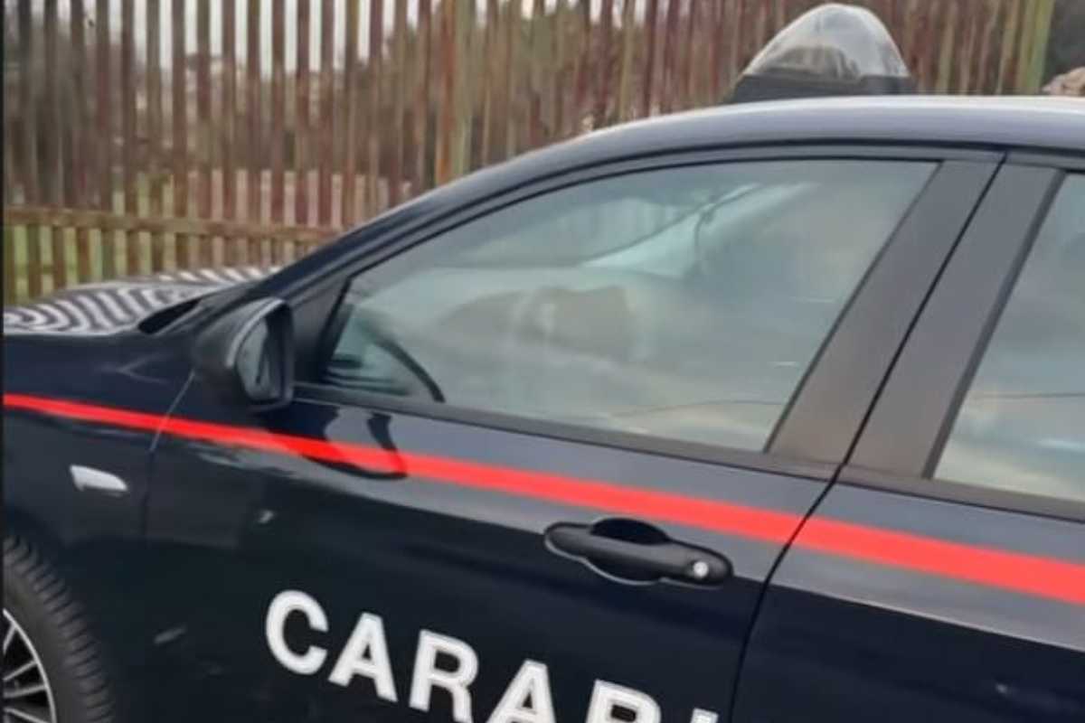 Volante dei Carabinieri ad Albano Laziale