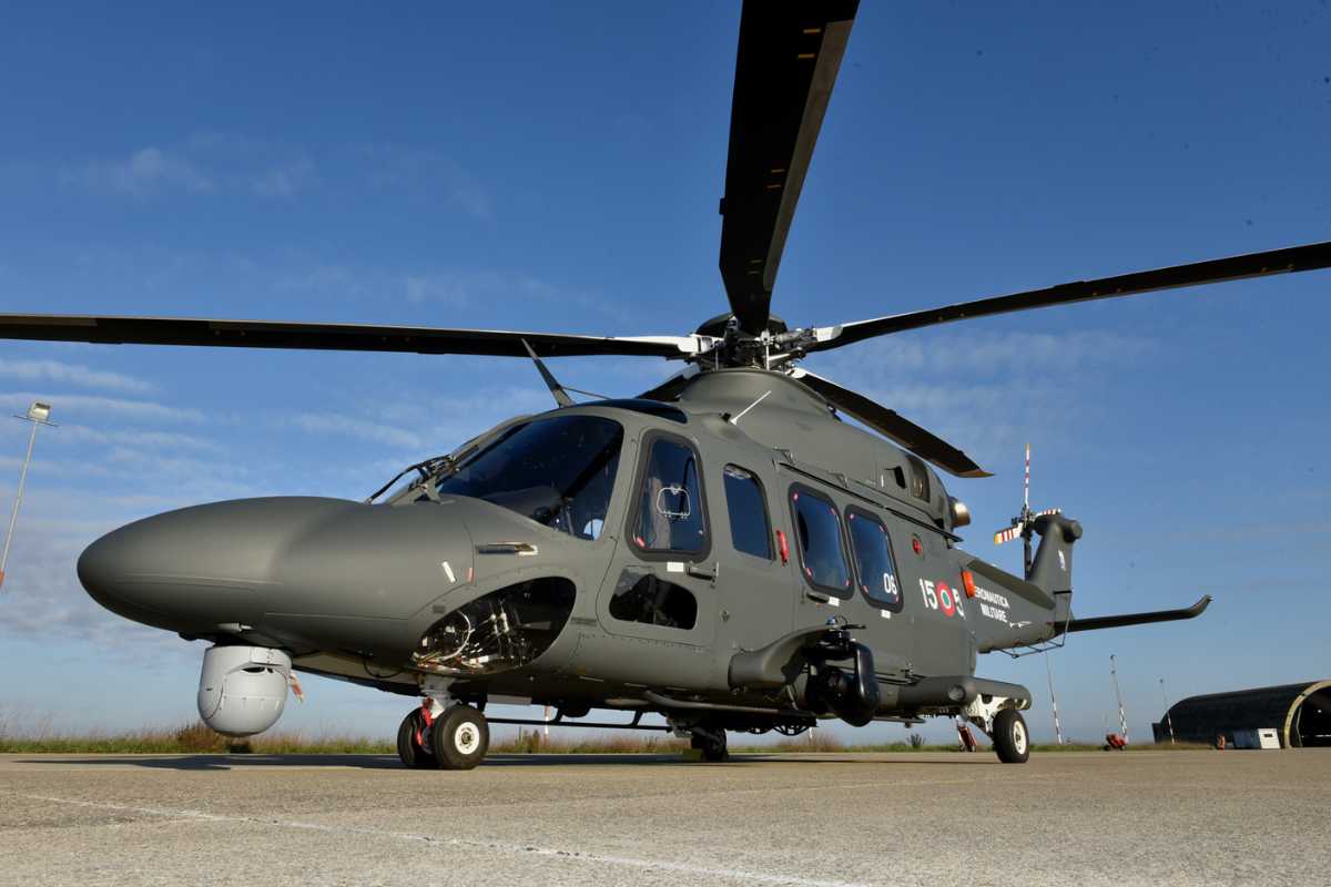 Elicottero di proprietà dell'Aeronautica Militare