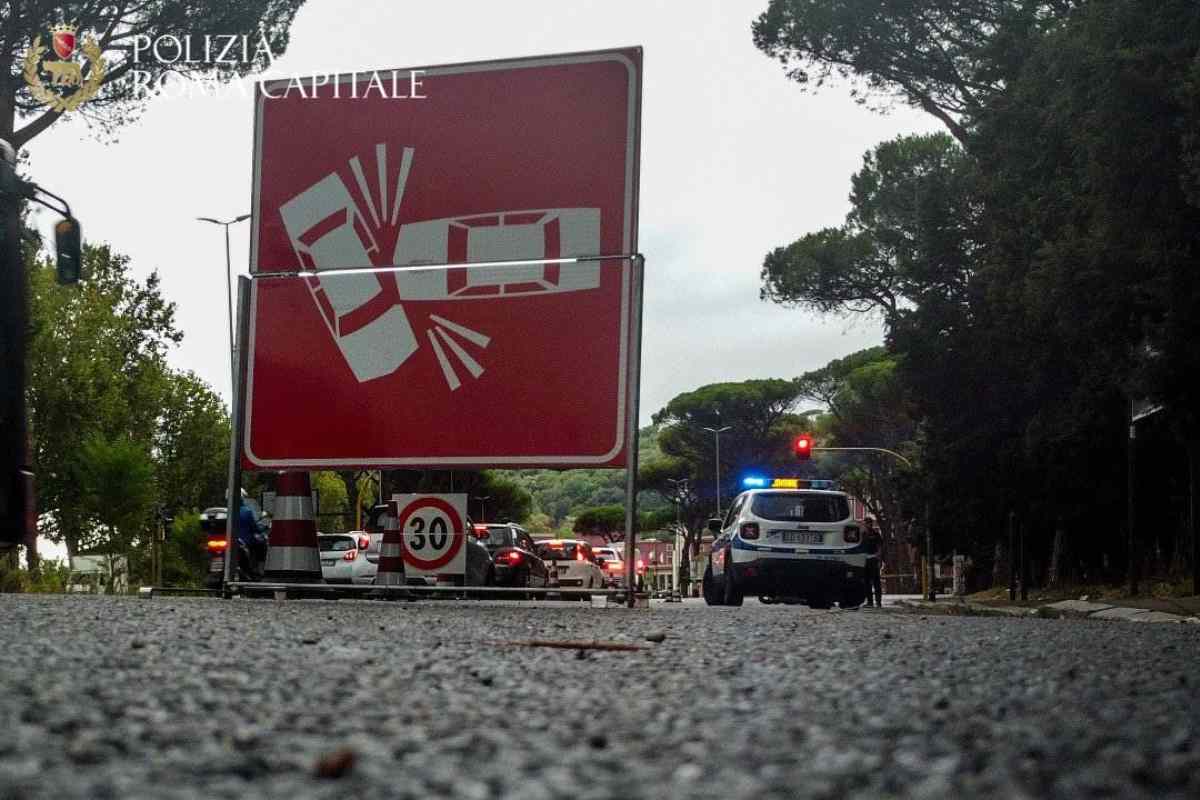 Incidente Roma investimento Via Antonelli