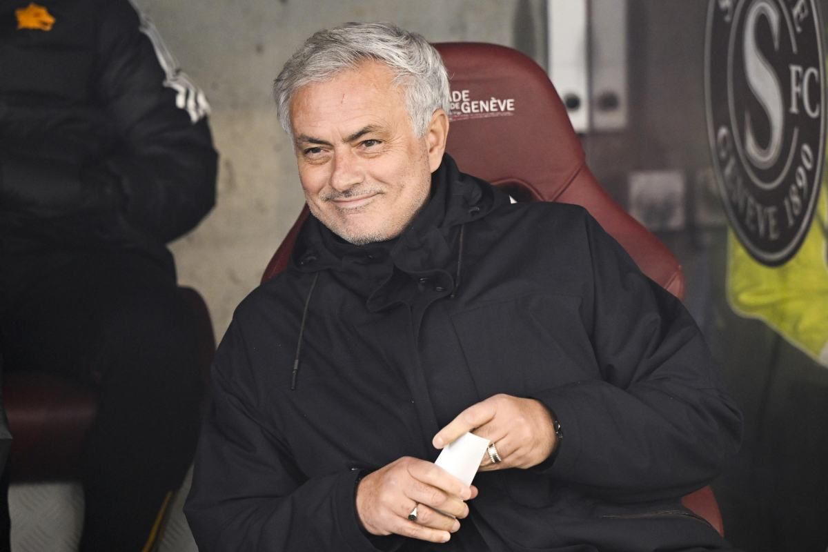 L'allenatore della Roma, José Mourinho