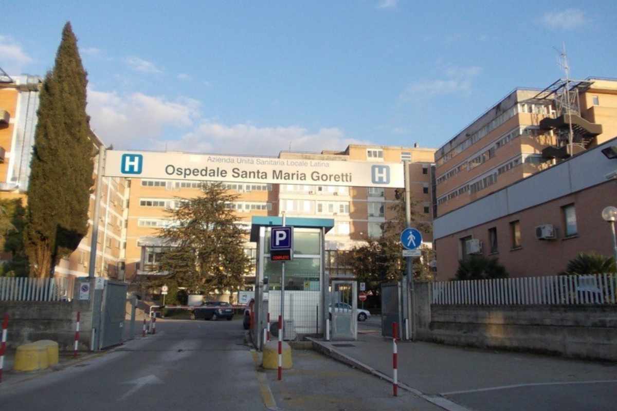 Vista Ospedale Santa Maria Goretti a Latina