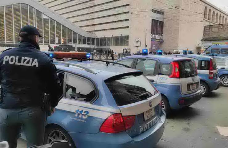 Polizia Roma Termini