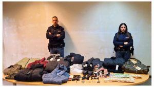 Sequestro della Polizia a Roma