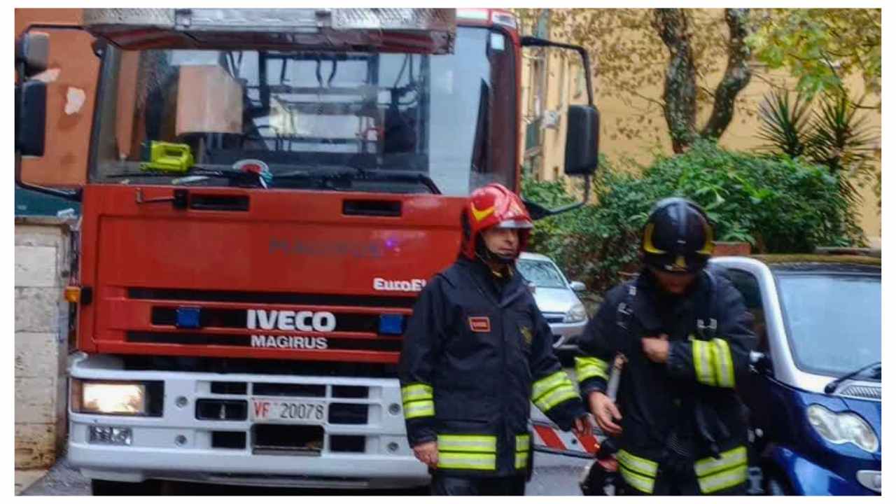 Vigili del Fuoco ad Acilia