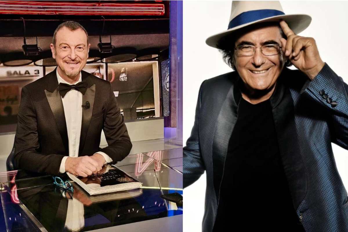 Al Bano contro Amadeus Sanremo