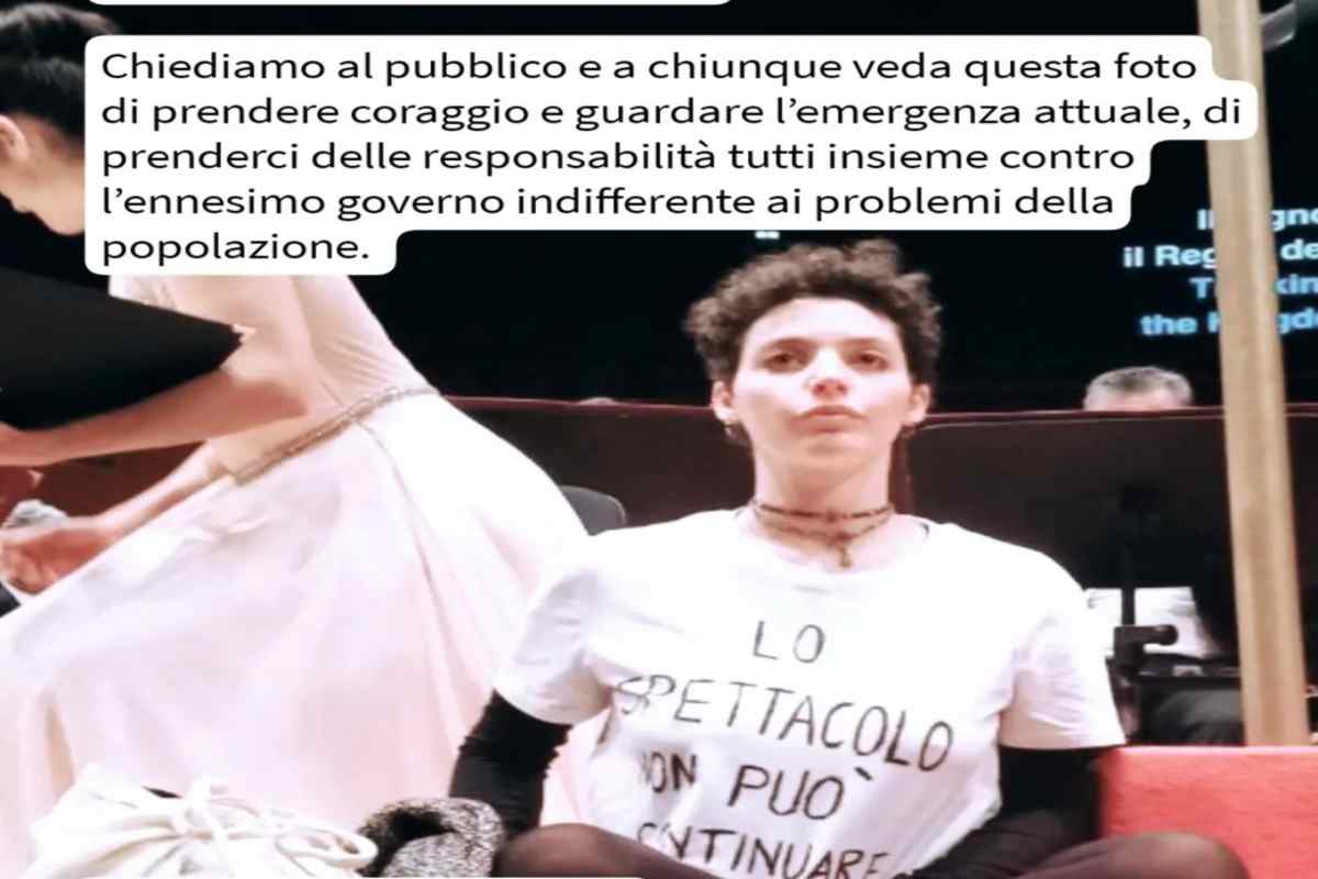 Attivista di Ultima generazione -www.IlCorrieredellacittà.com