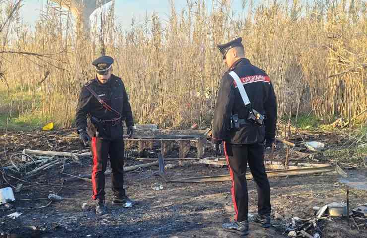 clochard morto torvaianica