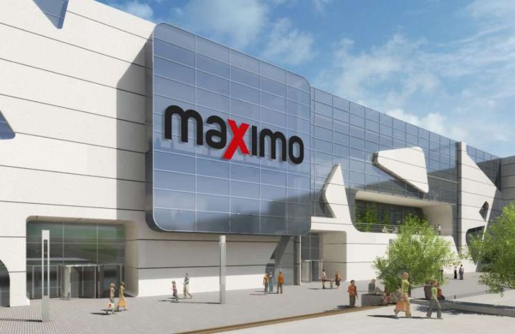 Il centro commerciale Maximo a Roma 