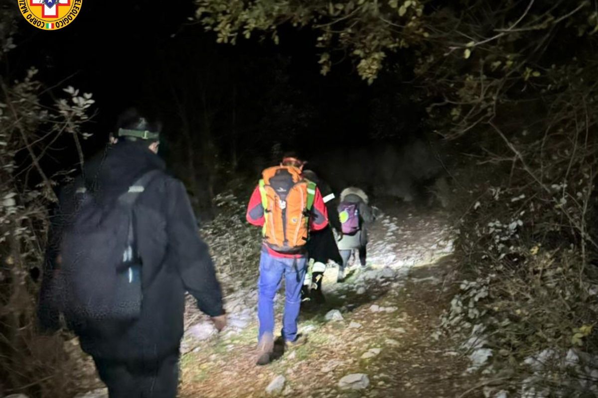 escursionisti dispersi su Monte Lupone