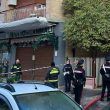 Carabinieri vigili del fuoco Casal Bruciato