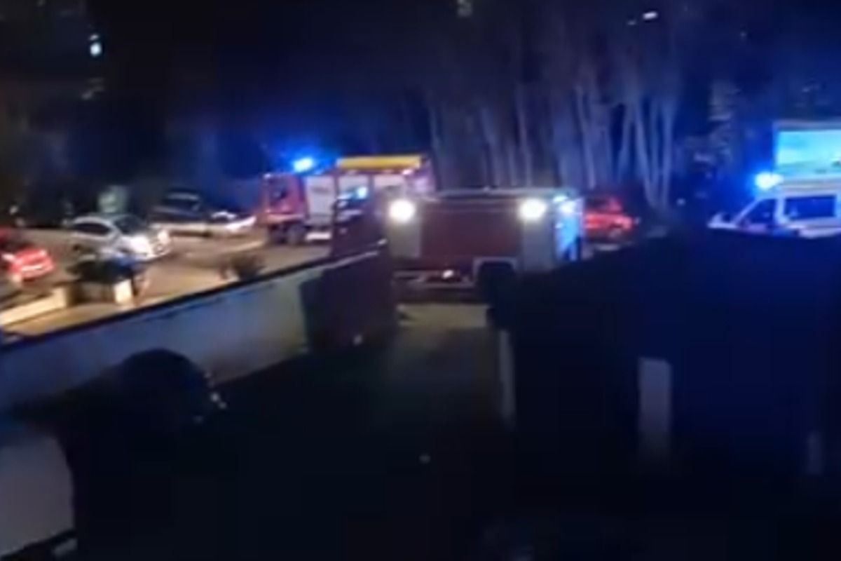 Incendio Borghesiana Roma 10 dicembre 2023