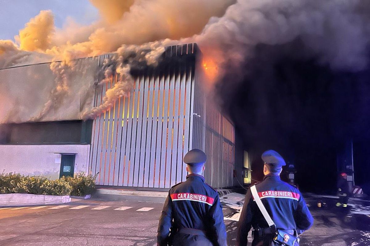 Incendio Malagrotta