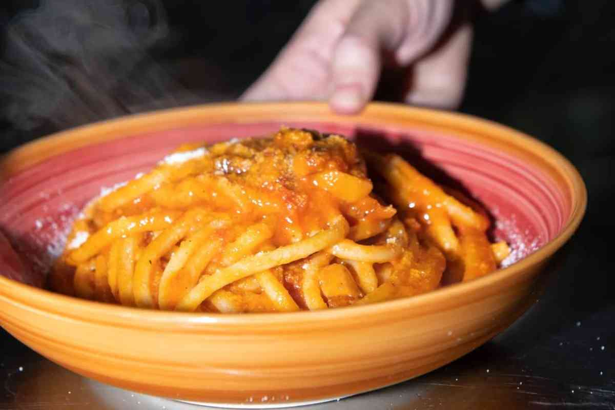 L'Amatriciana di "Da Marcello"