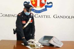 Carabinieri mostrano sequestro ad Albano Laziale