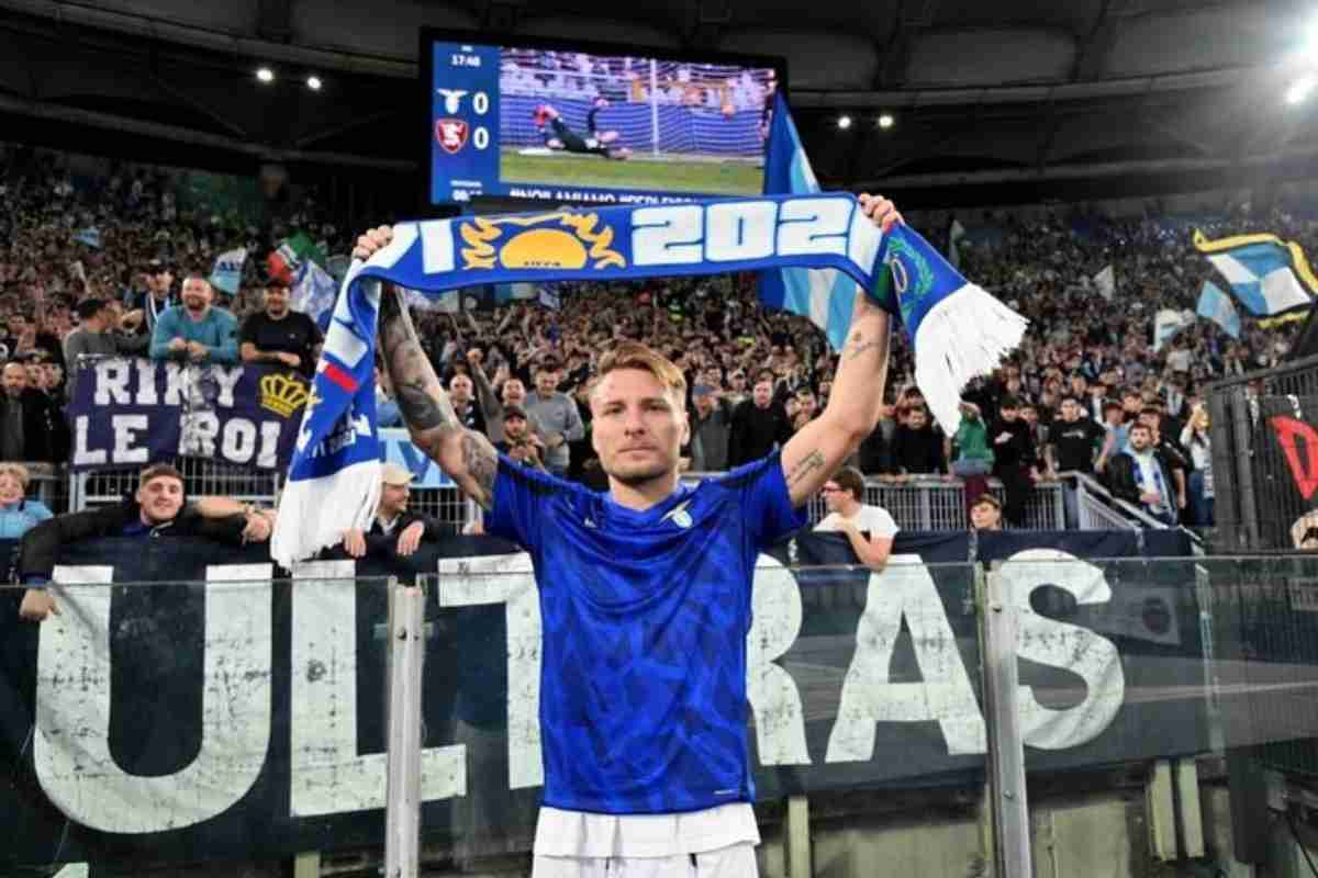 Ciro Immobile allo Stadio Olimpico