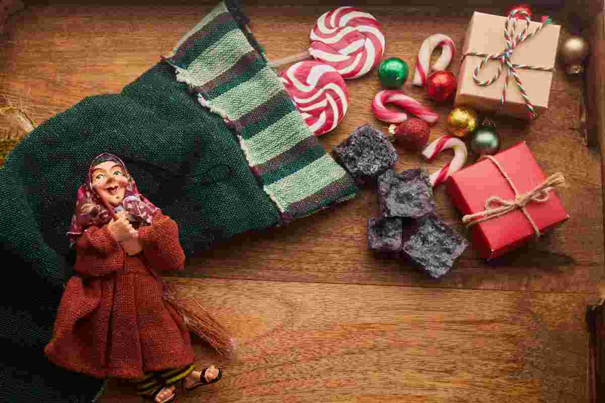 Dolci nella calza della Befana