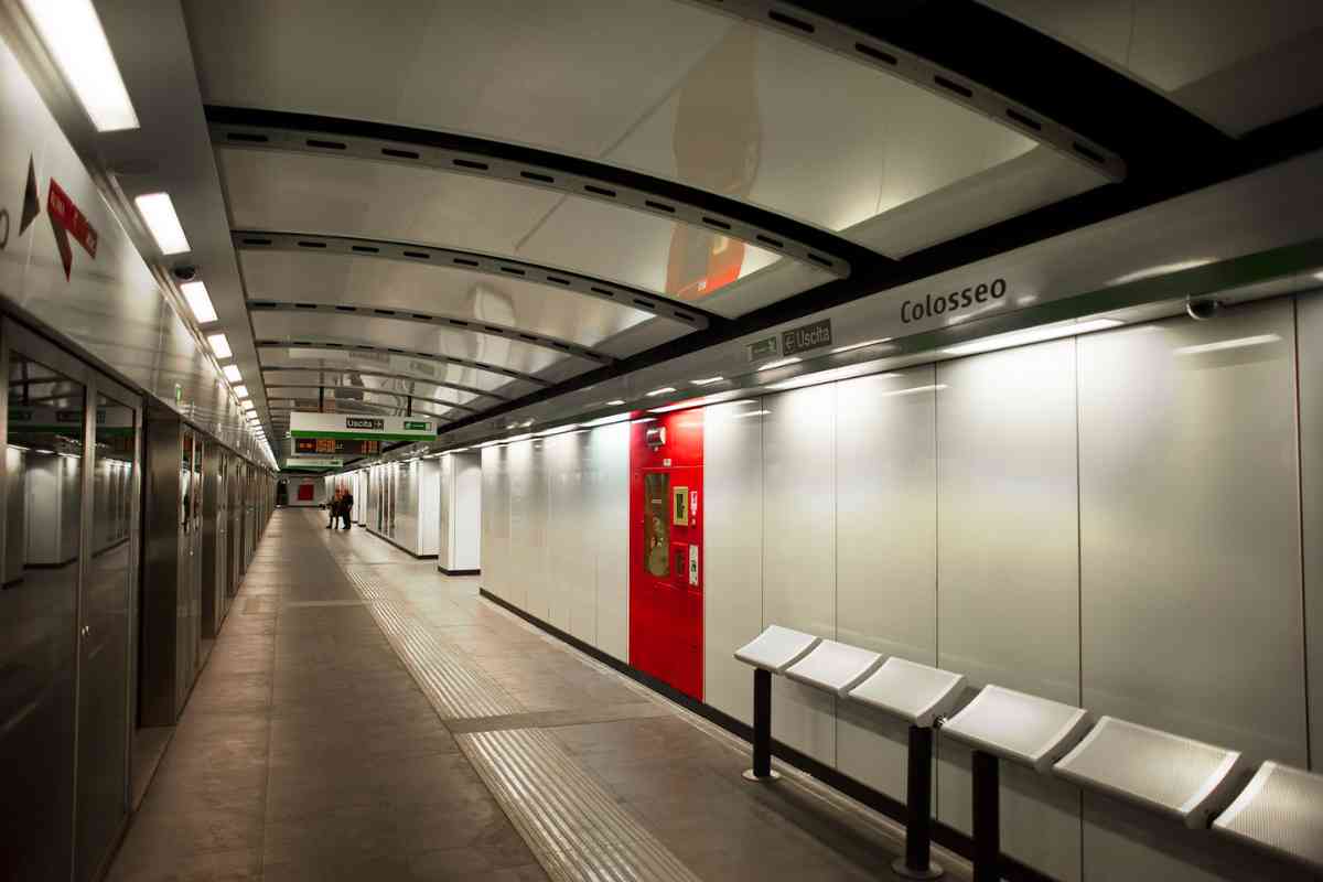 Fermata della Metro C di Roma