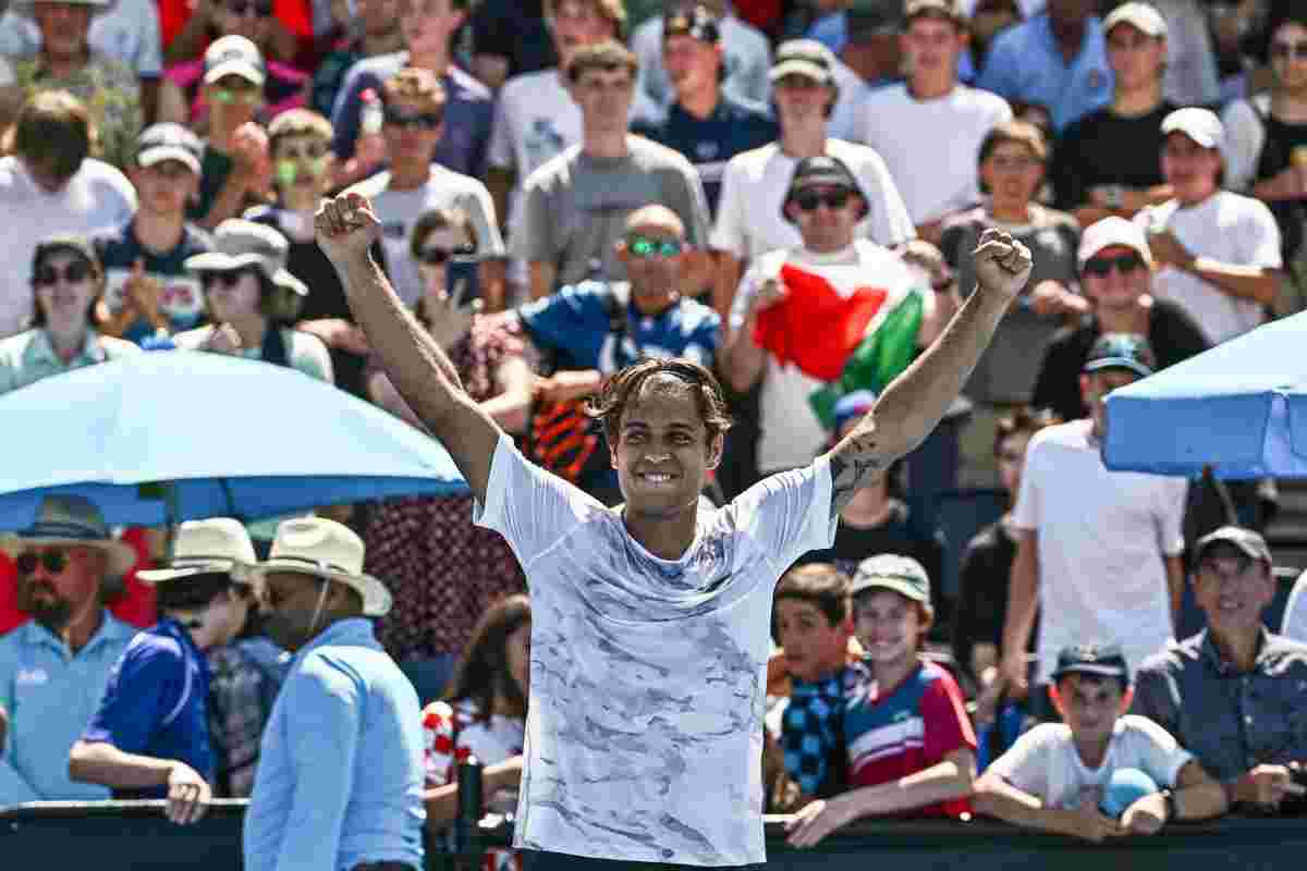 Il tennista Flavio Cobolli