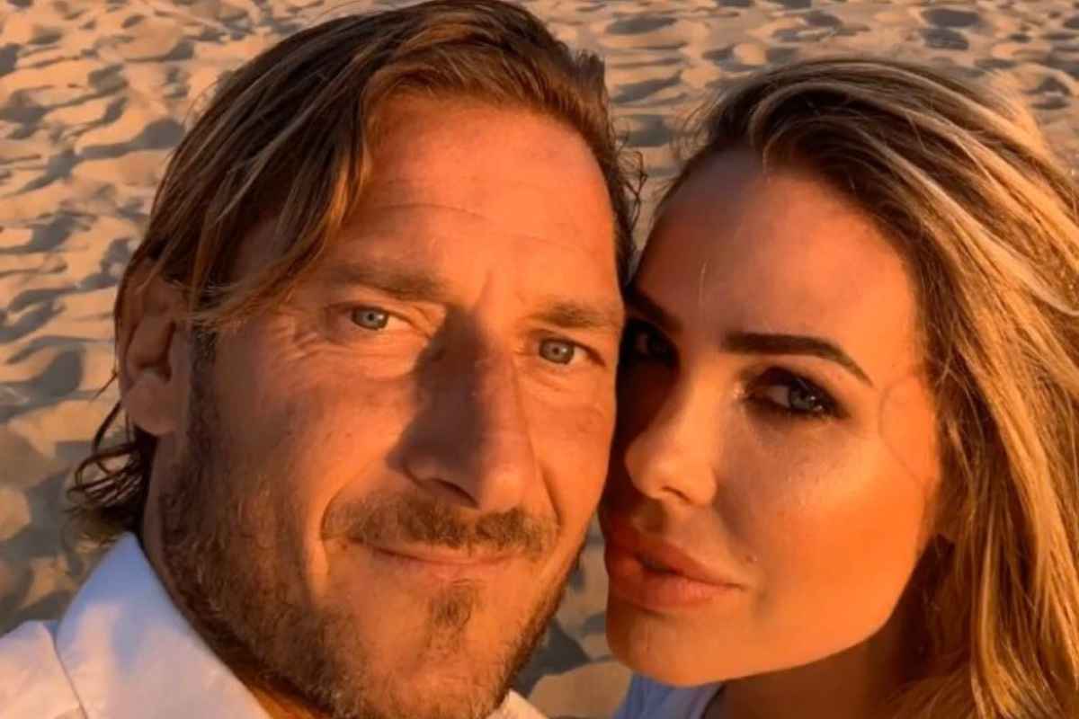 Francesco Totti e Ilary Blasi