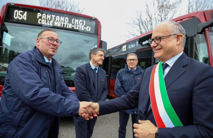 Il sindaco di Roma Roberto Gualtieri