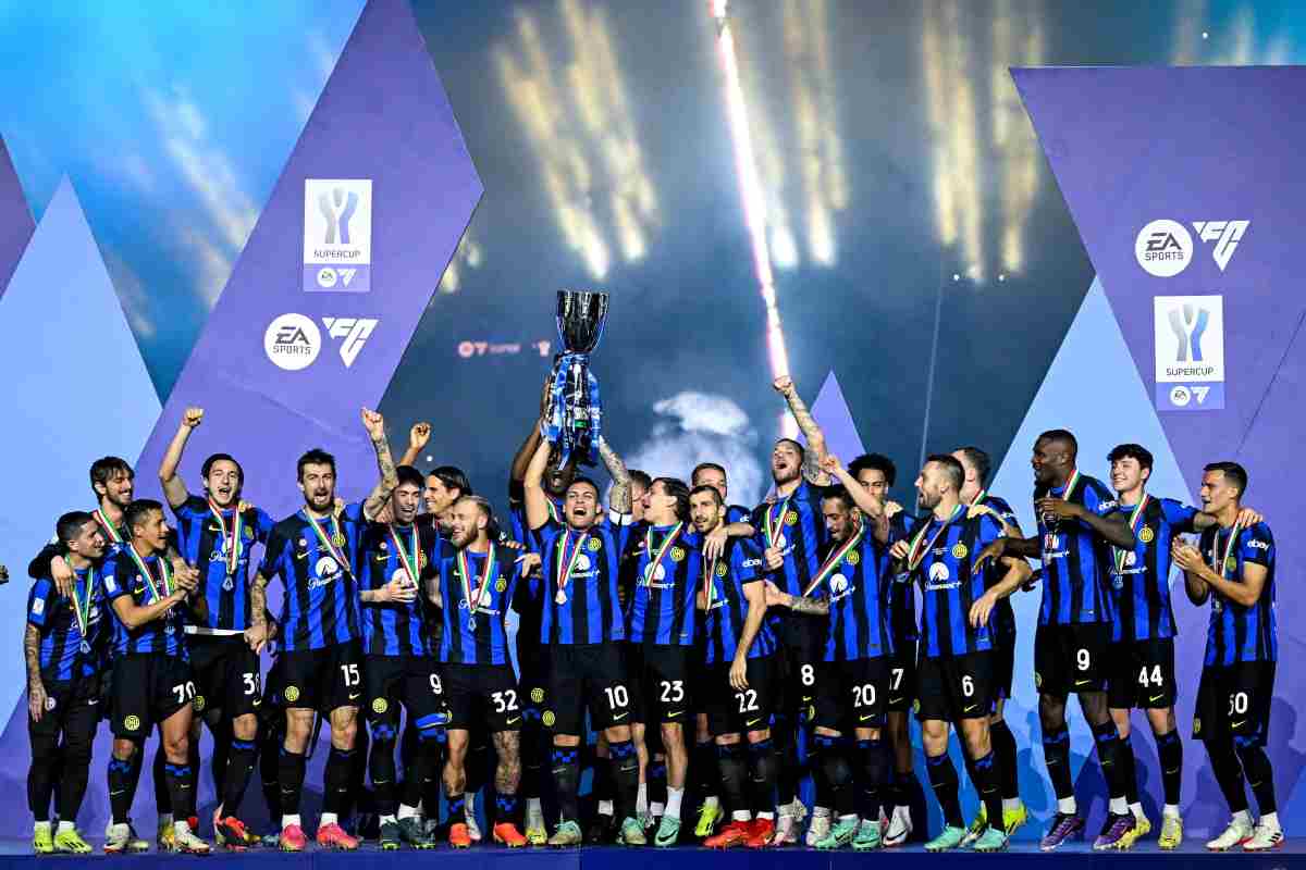 Inter vince la Supercoppa Italiana