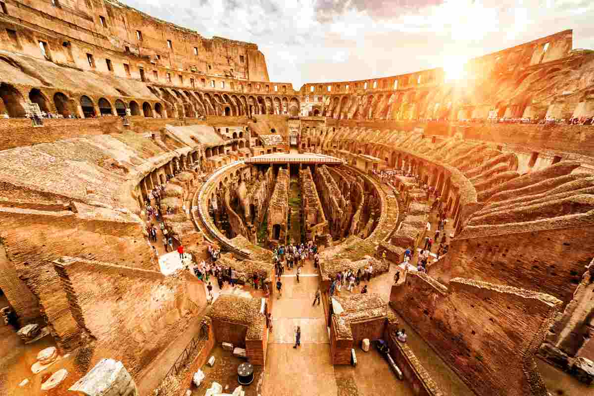 L'interno del Colosseo