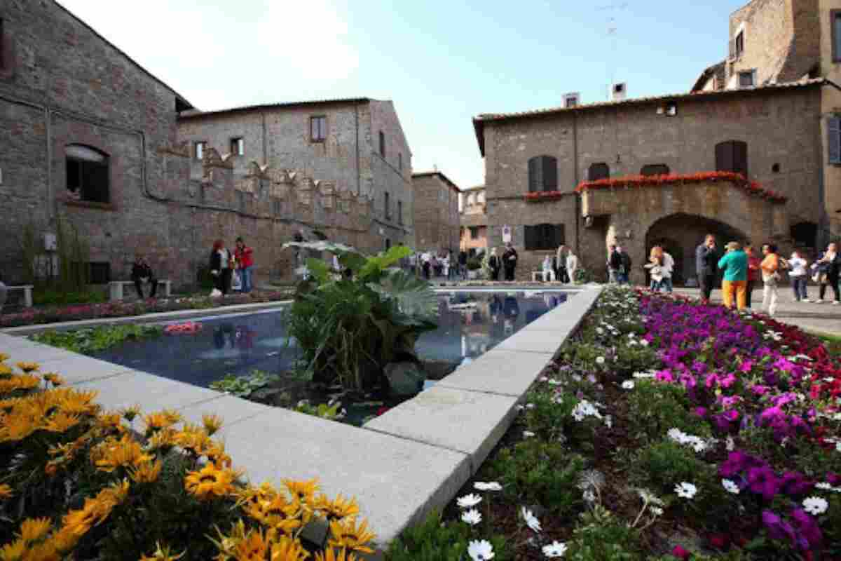 Piazza San Carlucci a Viterbo