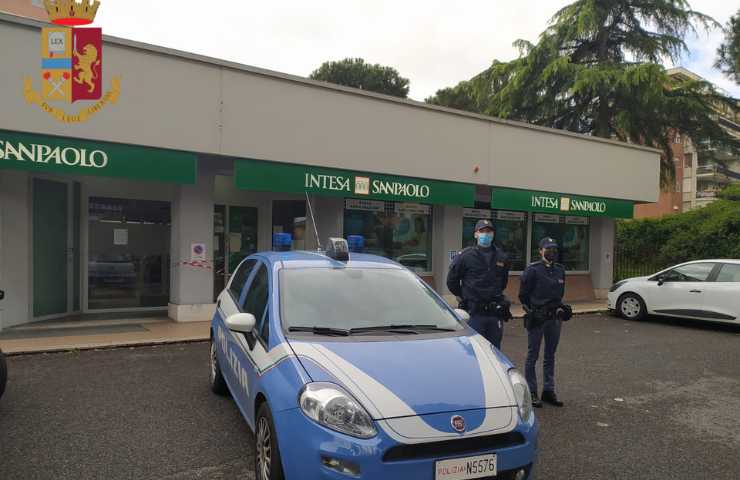 Polizia di Stato a via Nomentana