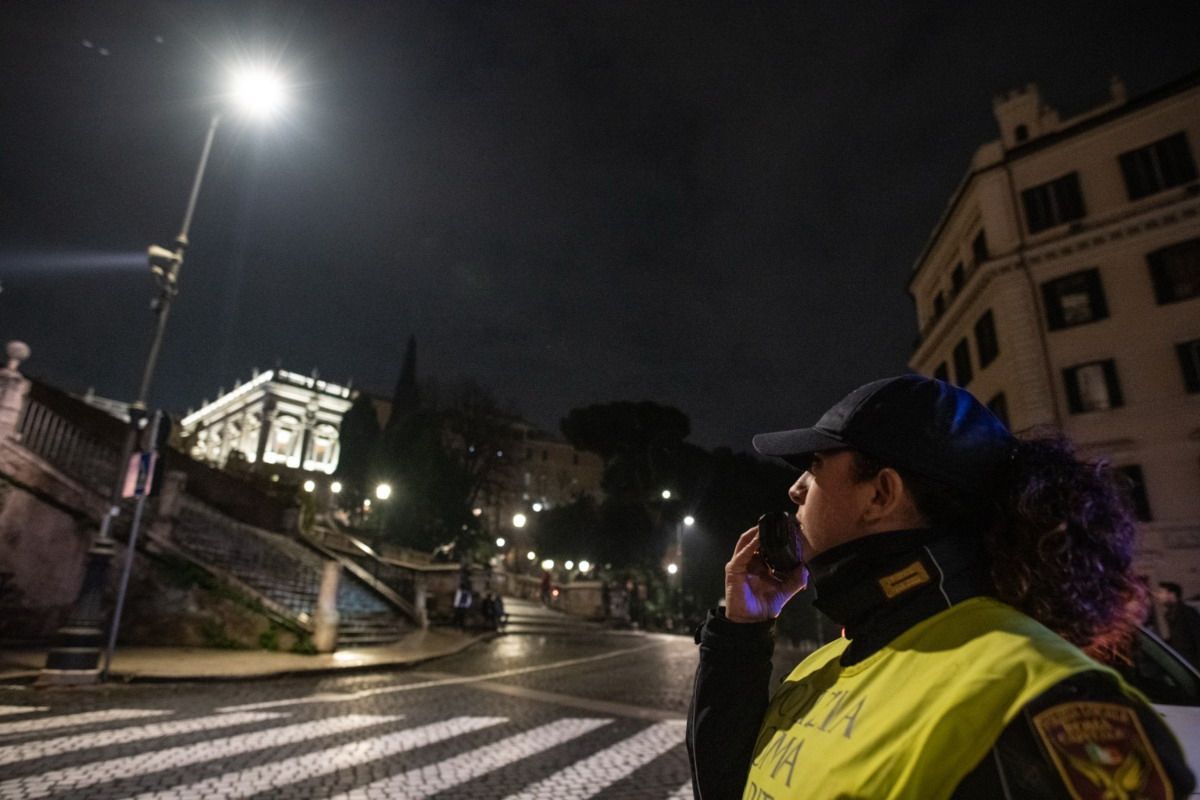 Polizia locale Roma Capitane controlli Capodanno