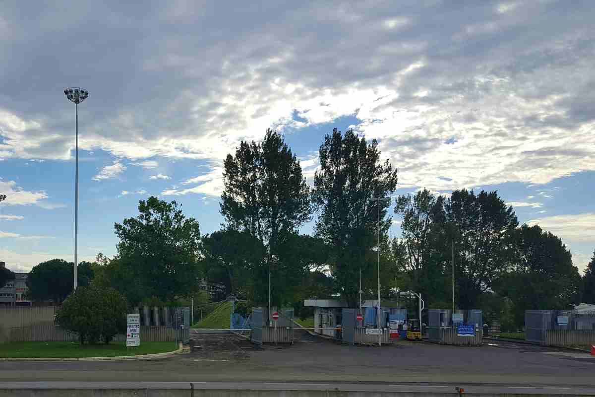 La sede dello stabilimento della Centrale del latte di Roma, in via Fondi di Monastero - www.IlCorrieredellacittà.com