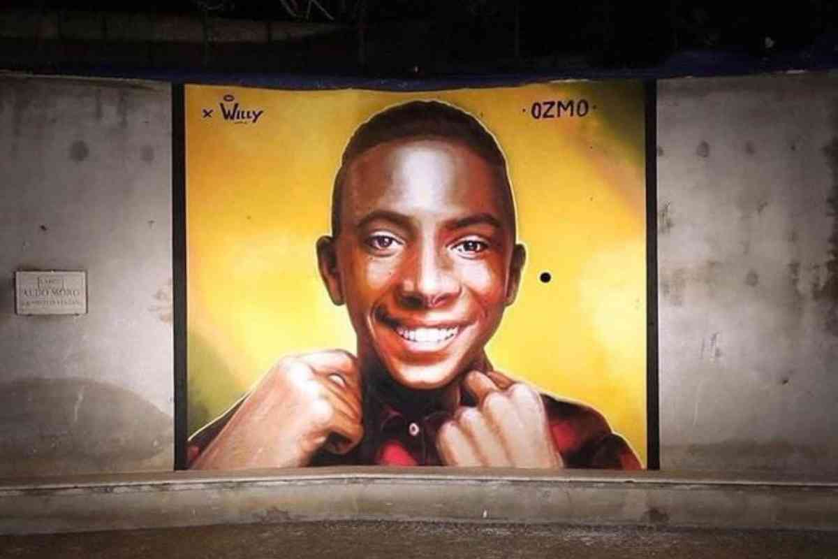 Murales di Willy Monteiro