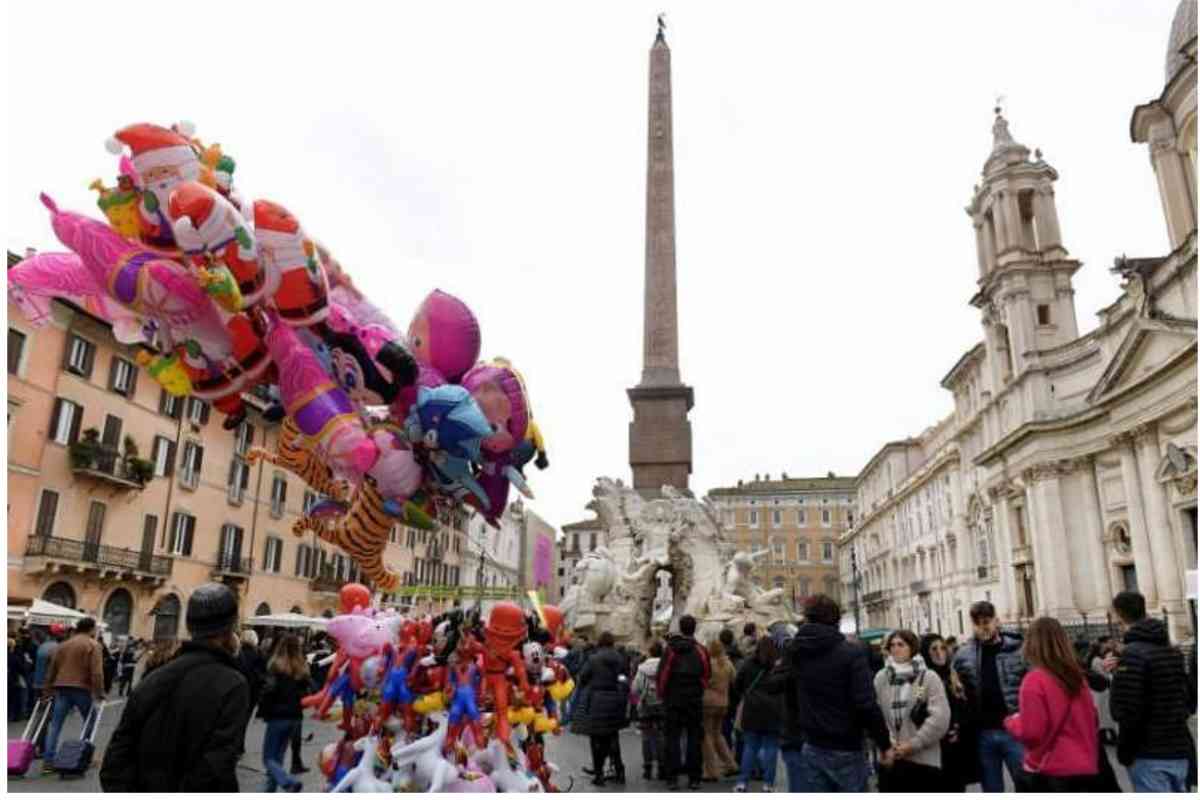 Befana a Roma a Piazza navona