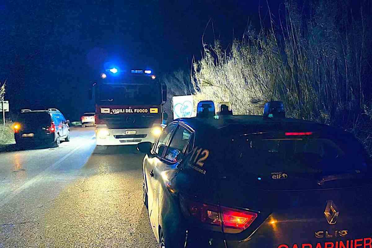 Carabinieri Vigili del Fuoco Monte Livata