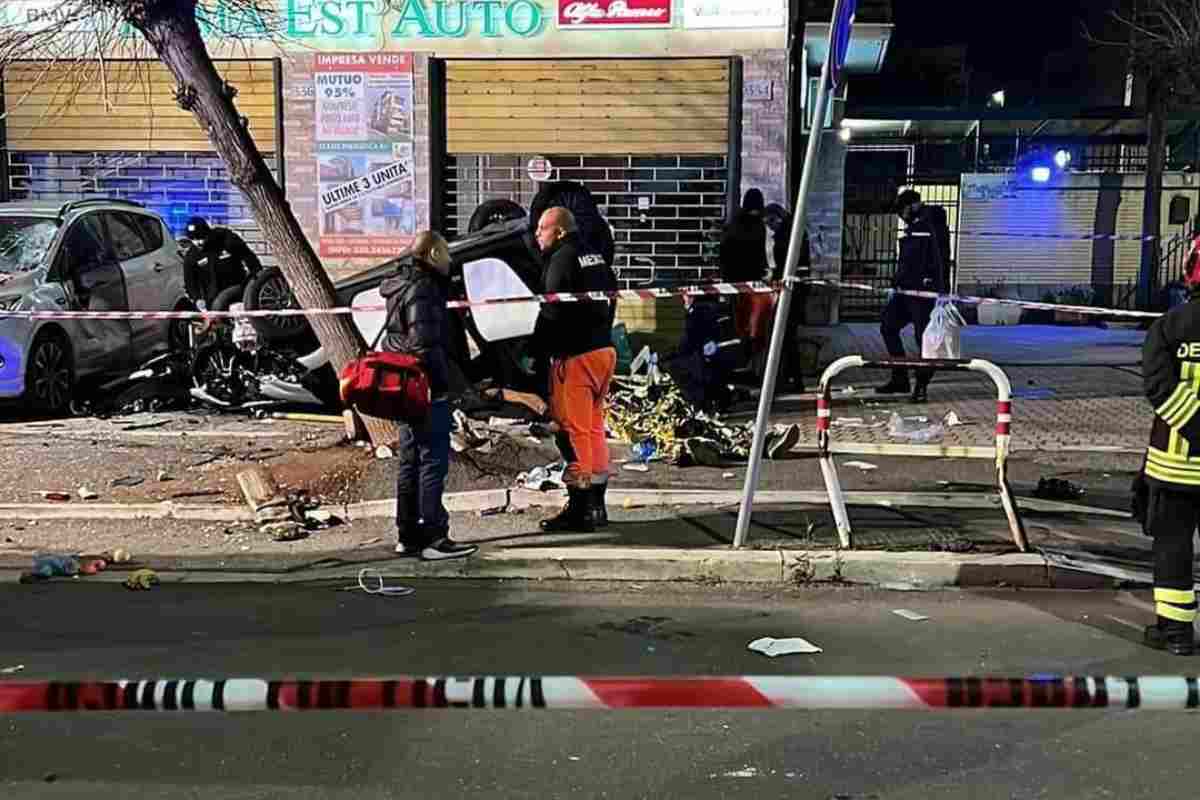 Incidente mortale a Roma Villaggio Prenestino