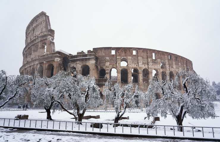 Neve a Roma