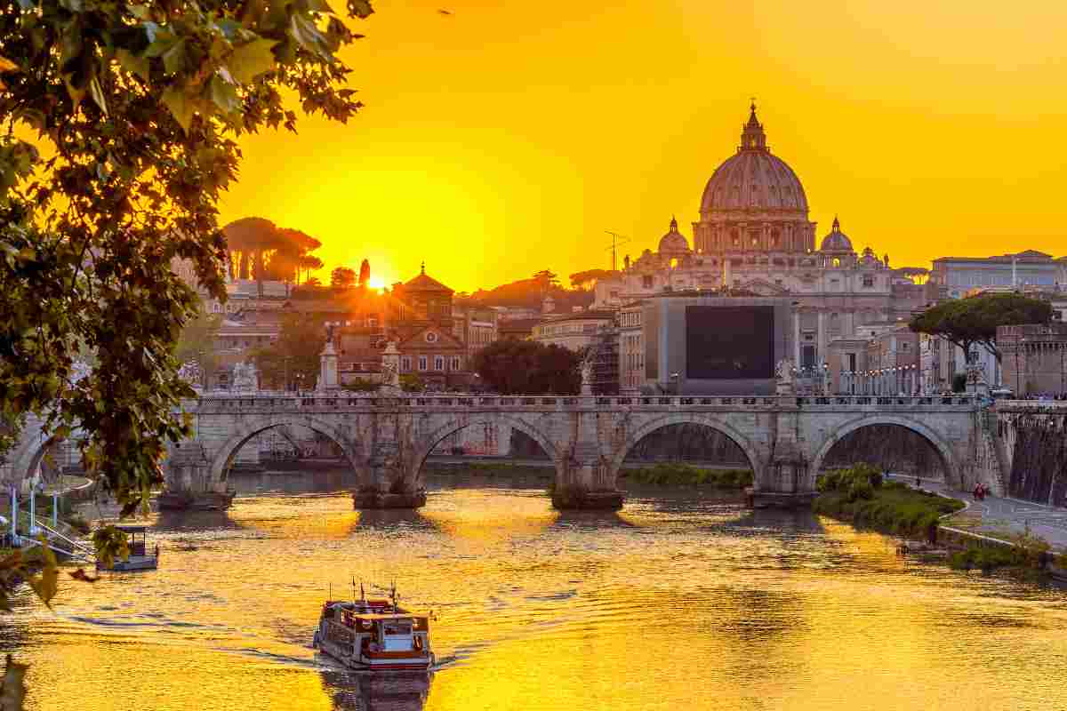 tramonto Roma