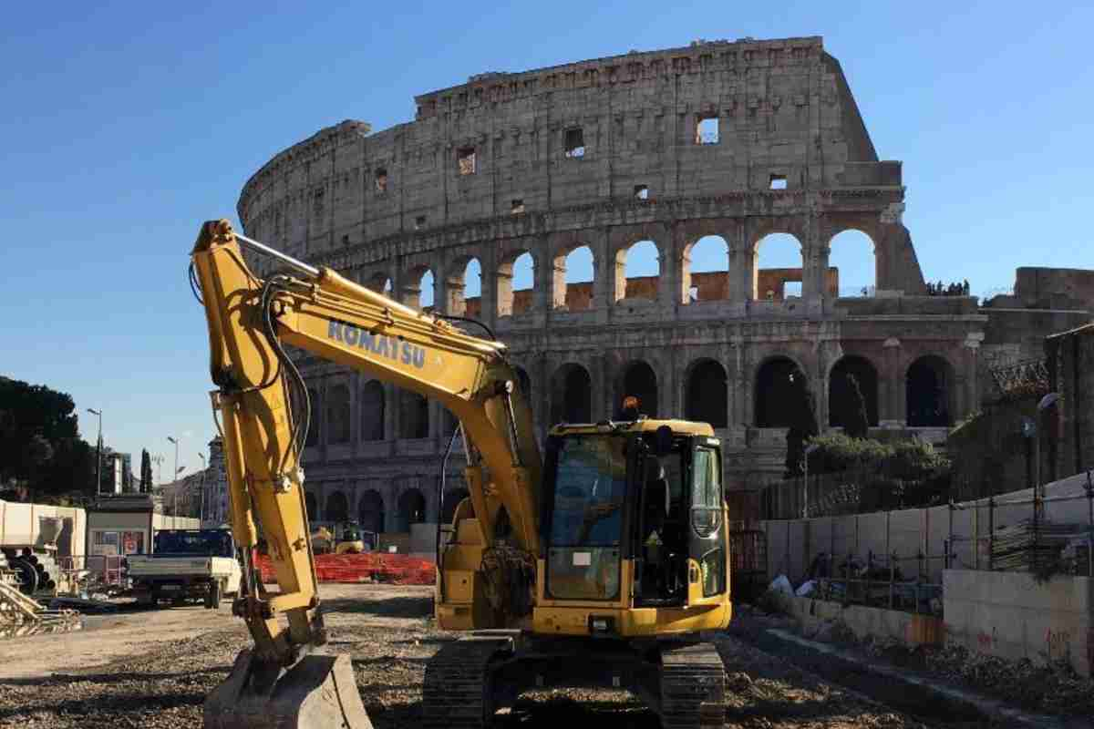 Cantiere dei Fori Imperiali