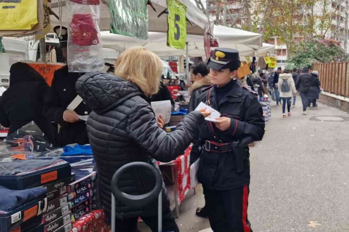 Carabinieri a Ostia