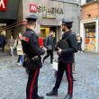 Carabinieri a piazza di Spagna